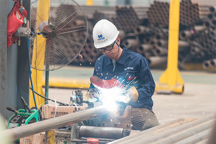 武冈网架焊接车间